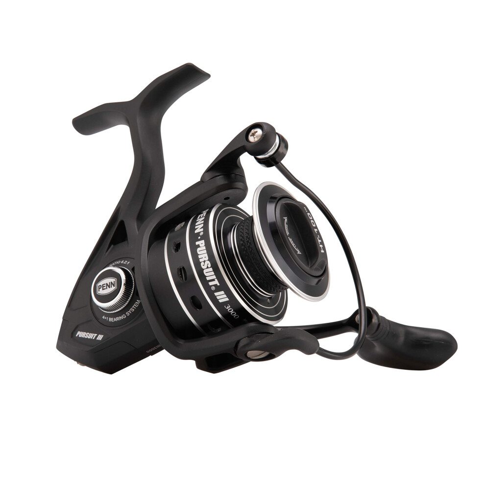 PENN Pursuit III Spinning Fishing Reel  BlackSilver  6000