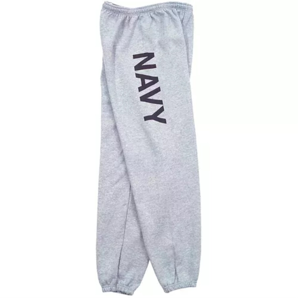 Pantalon de survêtement bleu marine pour homme, gris - XL