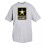 Army Star T-Shirt Grau Large 1