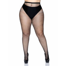 Plus Size Fishnet Pantyhose PL