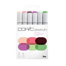 SKETCH MKR FLORL FAVS1 6-TEILIGES SET