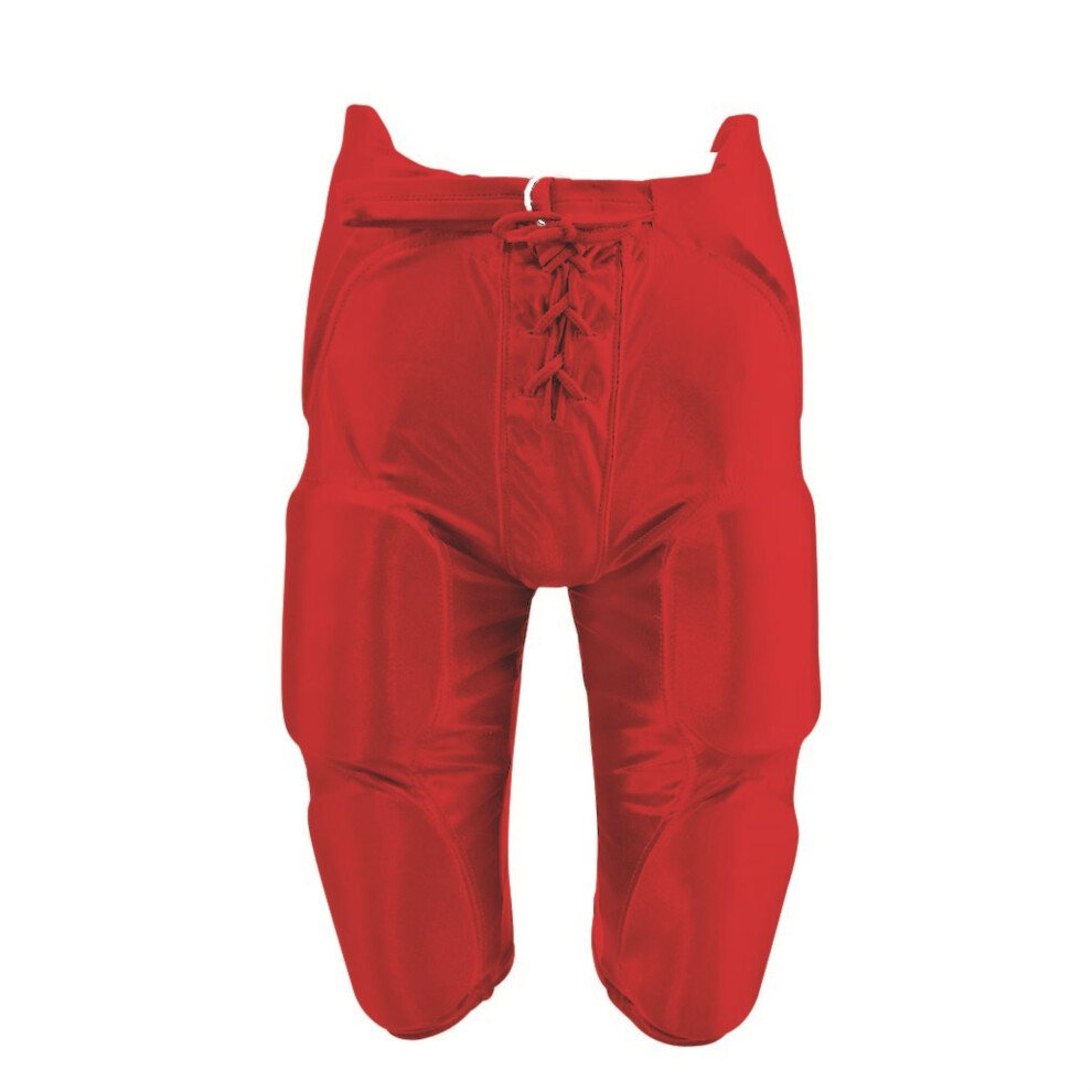 ADULT PANTS-DAZLLE W/PAD-RED-L