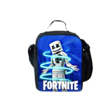(Style 1) Fortnite Game Cartoon Insulated Lunch Bag Snack Picnic Travel School Lunchbox