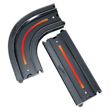 Hot Wheels Track Pack Zubeh  r     Gerade + Gebogen, Mehrfarbig