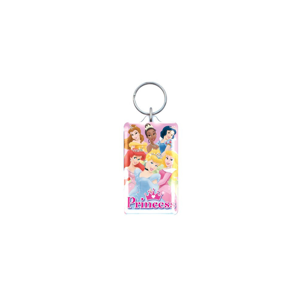 Disney Princess Lucite Key Ring