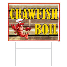 Plastcrawfish kogeskilt
