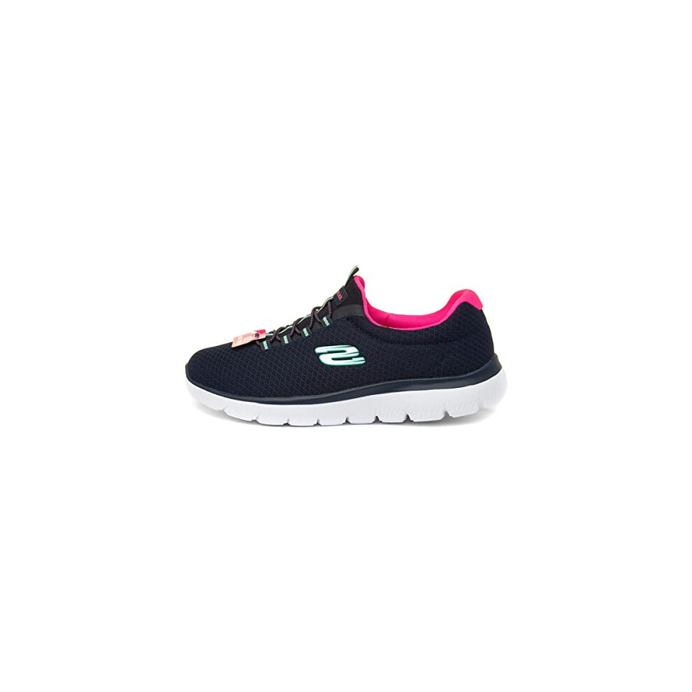 Skechers Summits NavyHot Pink 75