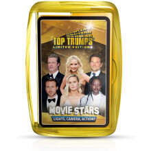 Nejlep karetn hra Trumps Top 30 filmovch hvezd - Rodinn hry pro deti a dospel - Vukov hry - Detsk karetn hry pro 2 hrce a vce - Detsk v