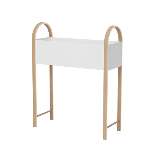 Umbra BELLWOOD STORAGE/PLANTER WHT/NAT
