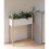 Umbra BELLWOOD STORAGE/PLANTER WHT/NAT 3