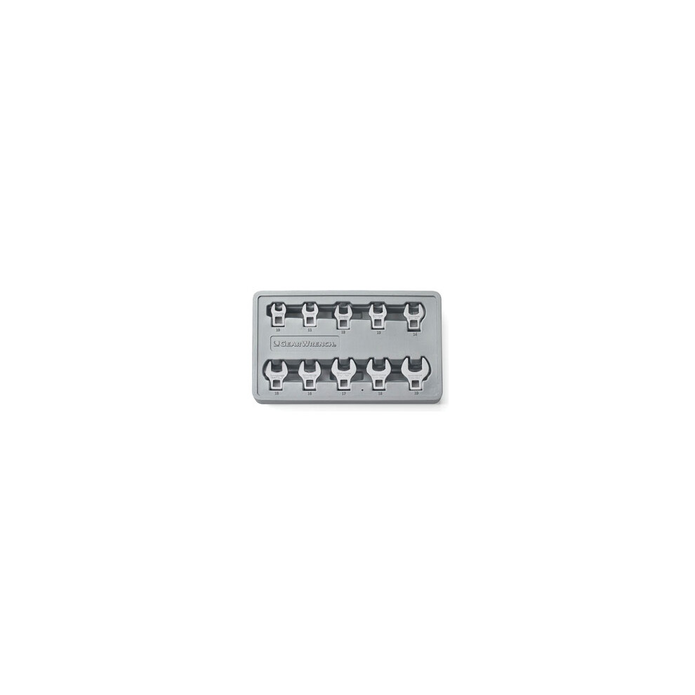Photos - Other Hand Tools 10 pc. Metric Crowfoot Wrench Set KDT-81909