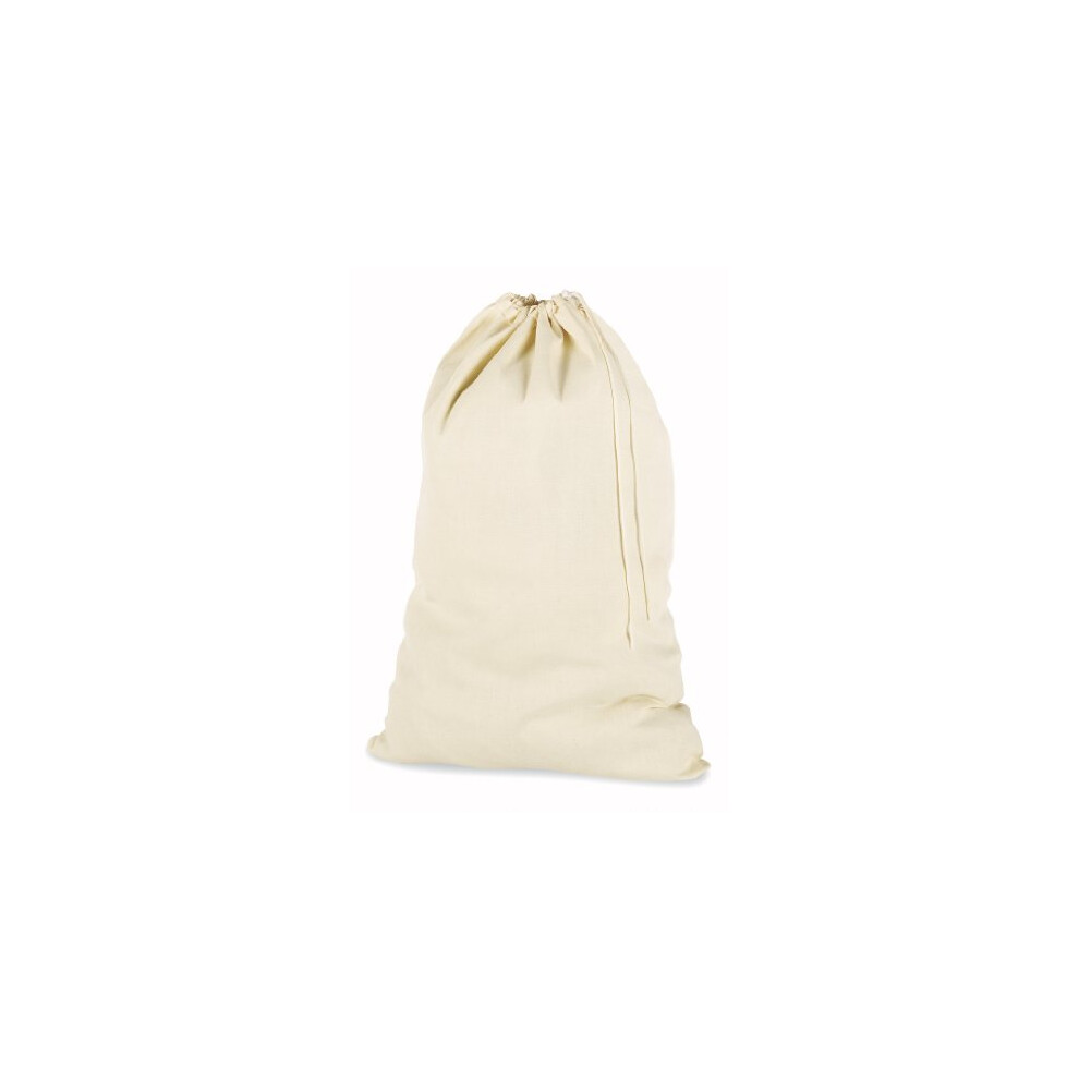 Whitmor Natural Cotton Laundry Bag