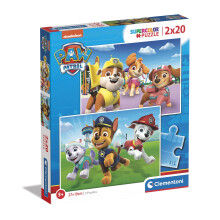 Palapeli 2 x 20 palasta: Pat' Patrouille (Paw Patrol)