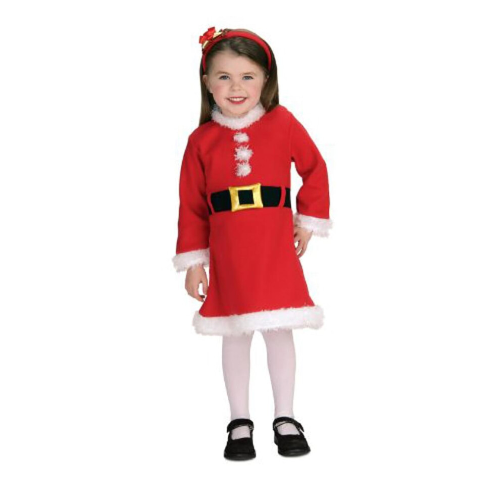 Santa Girl Costume Infant 6-12 Mos