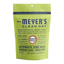 MRS. MEYER'S CLEAN DAY Capsule Lavastoviglie, Verbena Limone, 20 Pezzi
