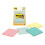 3M PAD POSTIT ASSTD3X3""""PK4(Pack of 1) 1