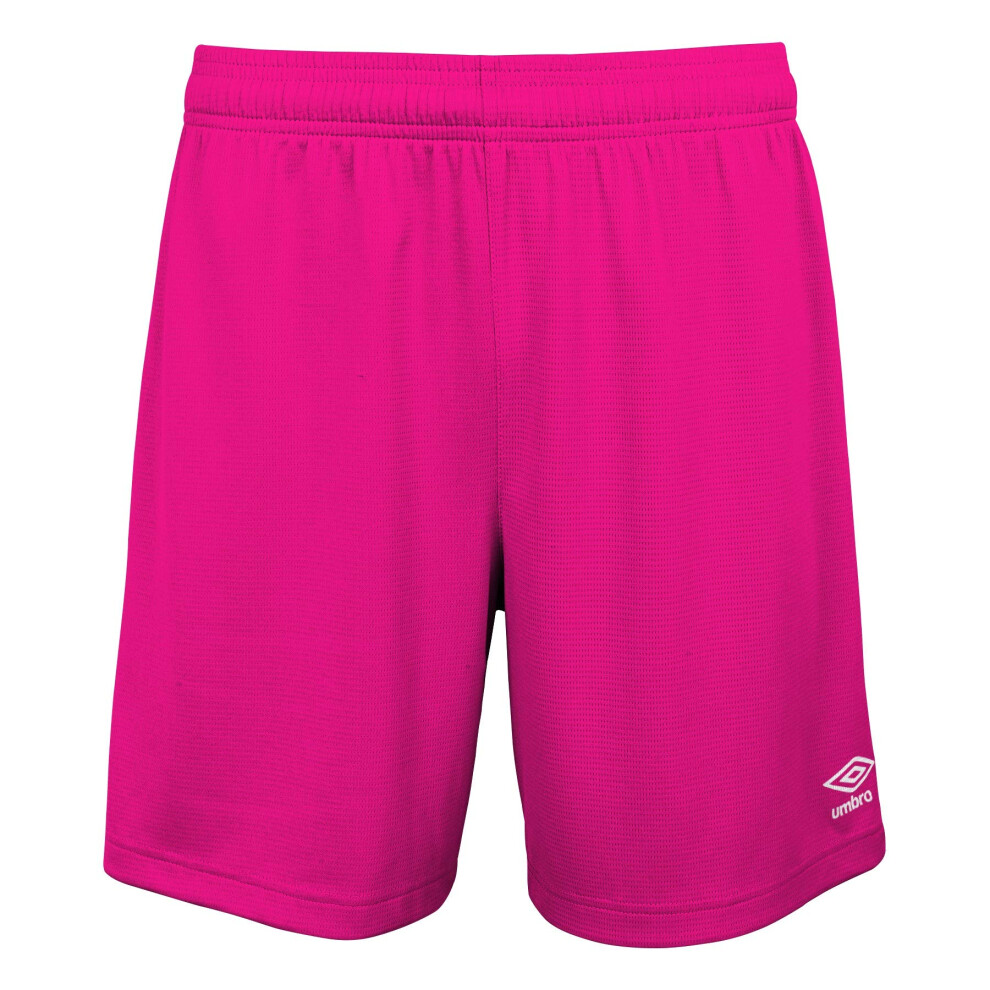 Umbro Kids' Field Short  Pink  Large