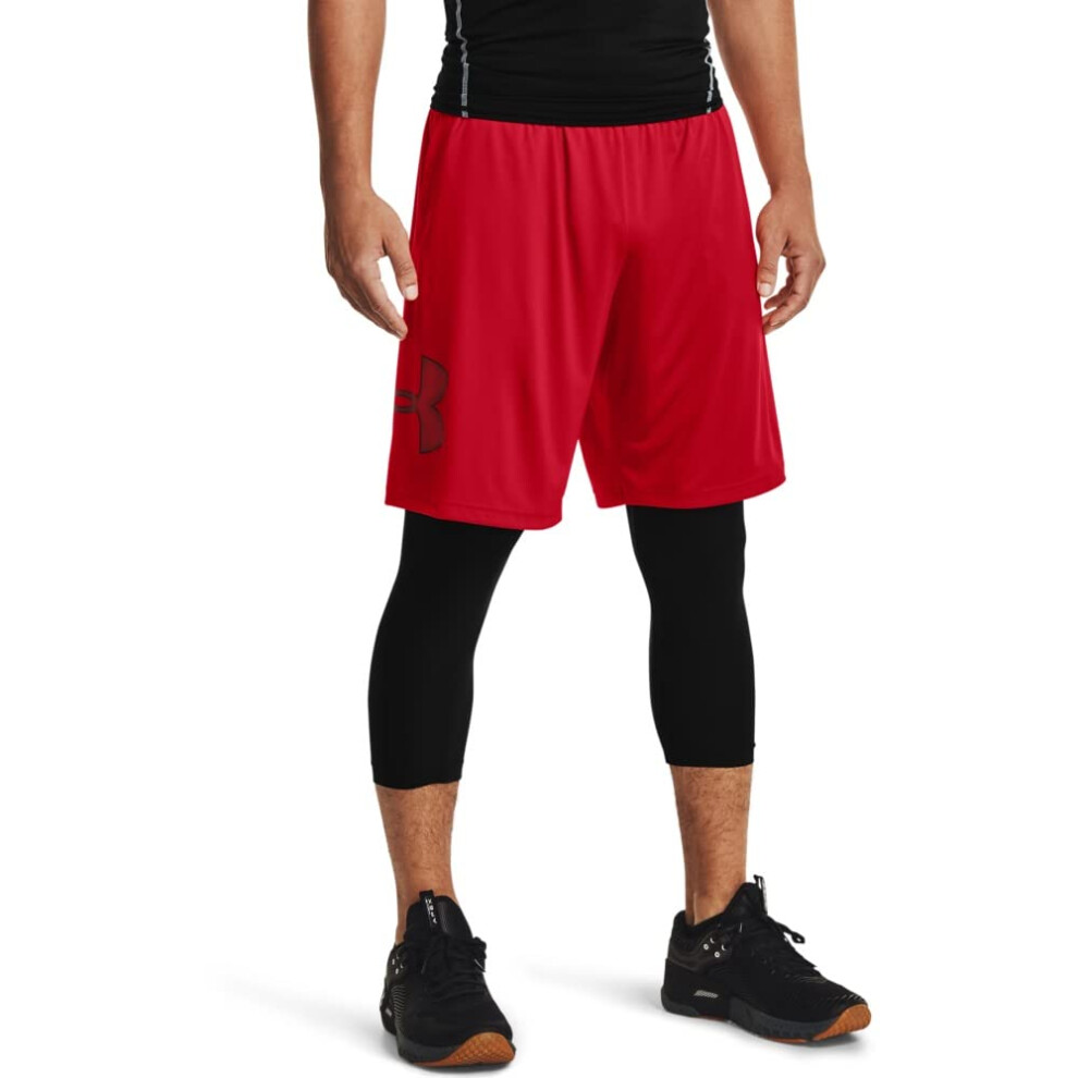 UA Tech graphic Shorts - Red - Large