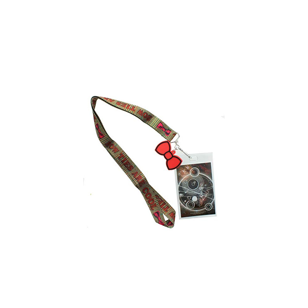 Doctor Who Bow Ties Are Cool Lanyard