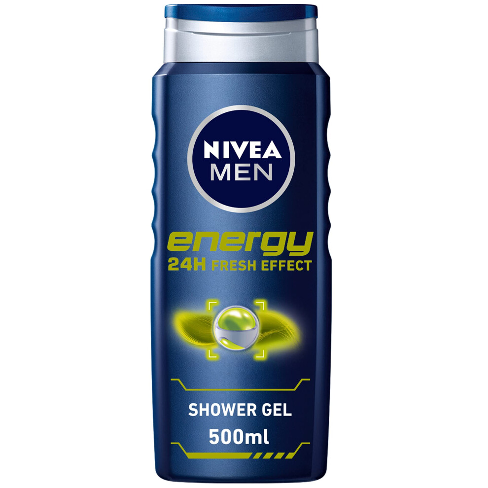 Nivea Men Shower Gel - Energy (500ml)