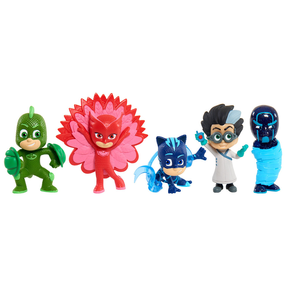 PJ Masks Collectible 5 pk Figures Set