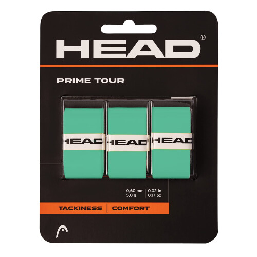 HEAD Prime Tour Overgrip 3Pack - Munt