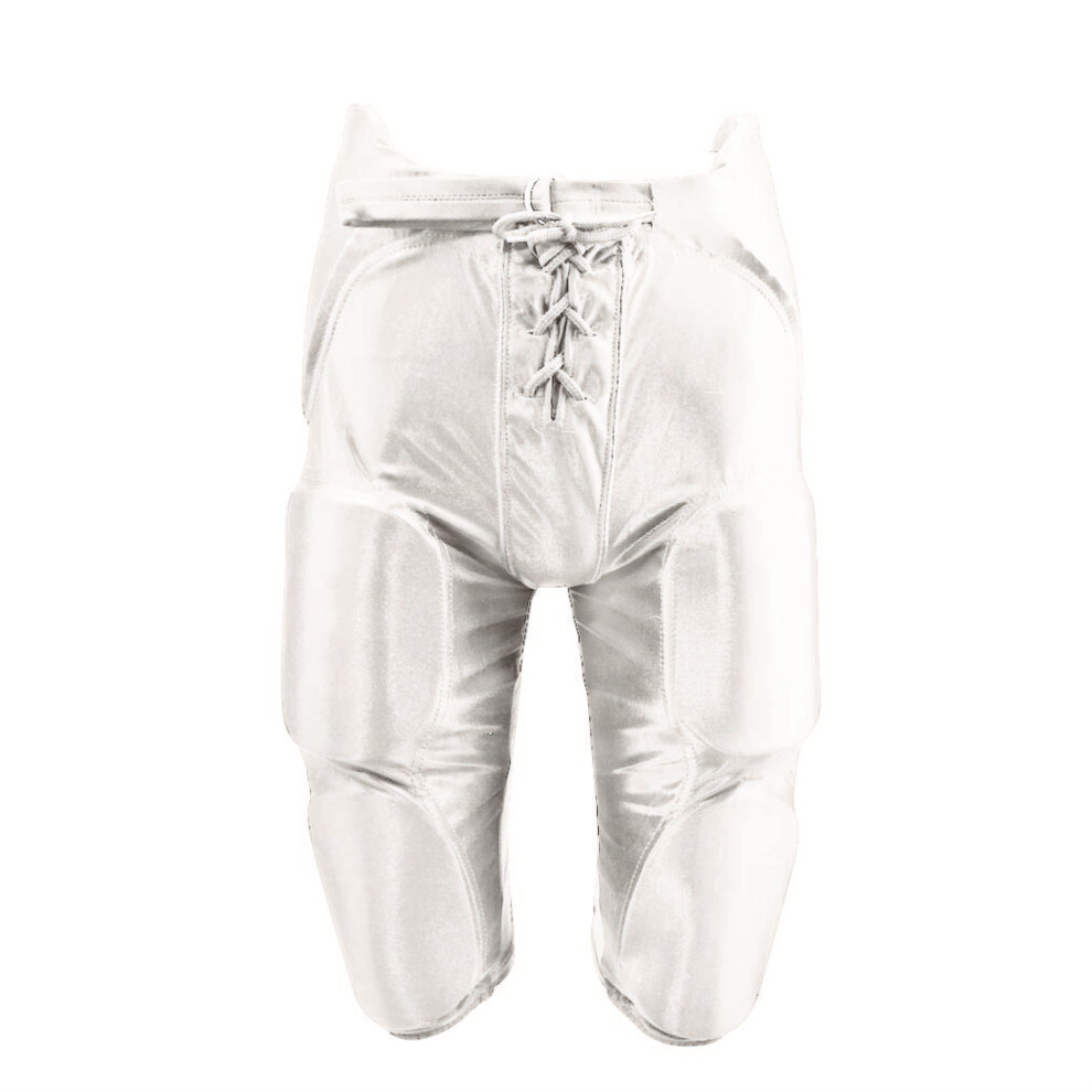 FB PANTS-DAZZLE W/PADS-YOUTH-WHITE-4X