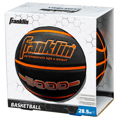 PALLACANESTRO NERO 28.5"""""""" (confezione da 1)
