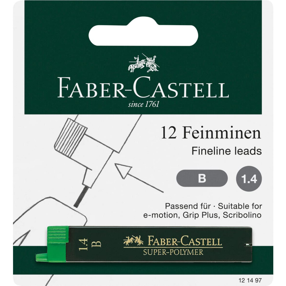 Faber-Castell 1.4Mm Leads (Pack Of 2)