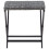 VidaXL vidaXL Folding Stool Poly Rattan Gray 2