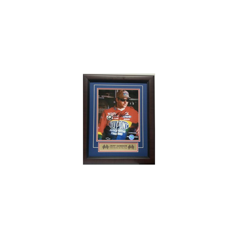 11x14 Autographed Frame - Jeff Gordon