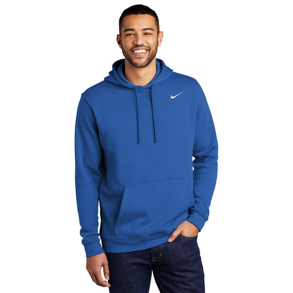 Nike Club Fleece Pullover Hoodie Royal