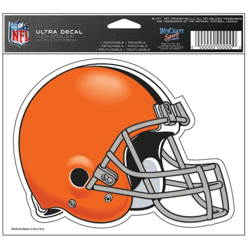 Photos - Climbing Gear Cleveland Browns Decal 5x6 Ultra Color