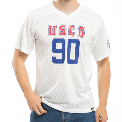 Practice Jersey  Coast Guard  White  S