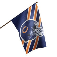 FOCO Chicago Bears NFL Helmets Vertical Vlag