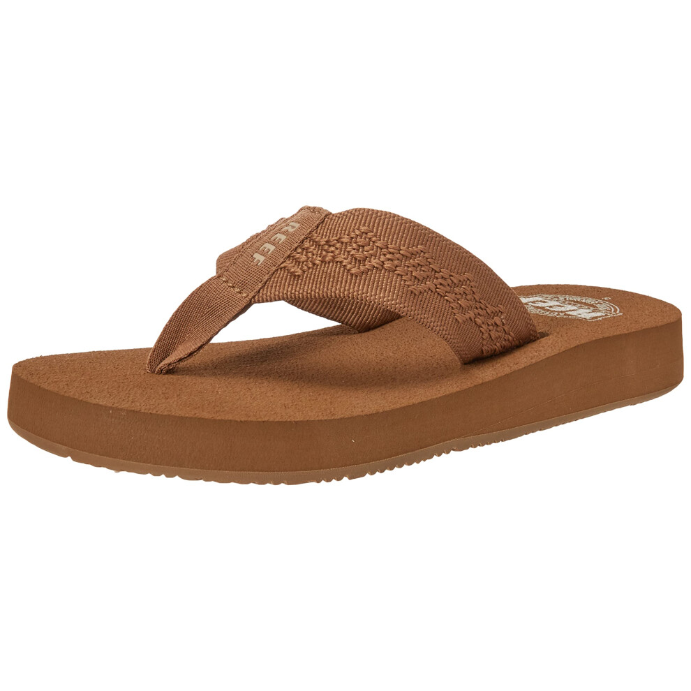 Reef womens Sandy Flip Flop  Tan  12 US