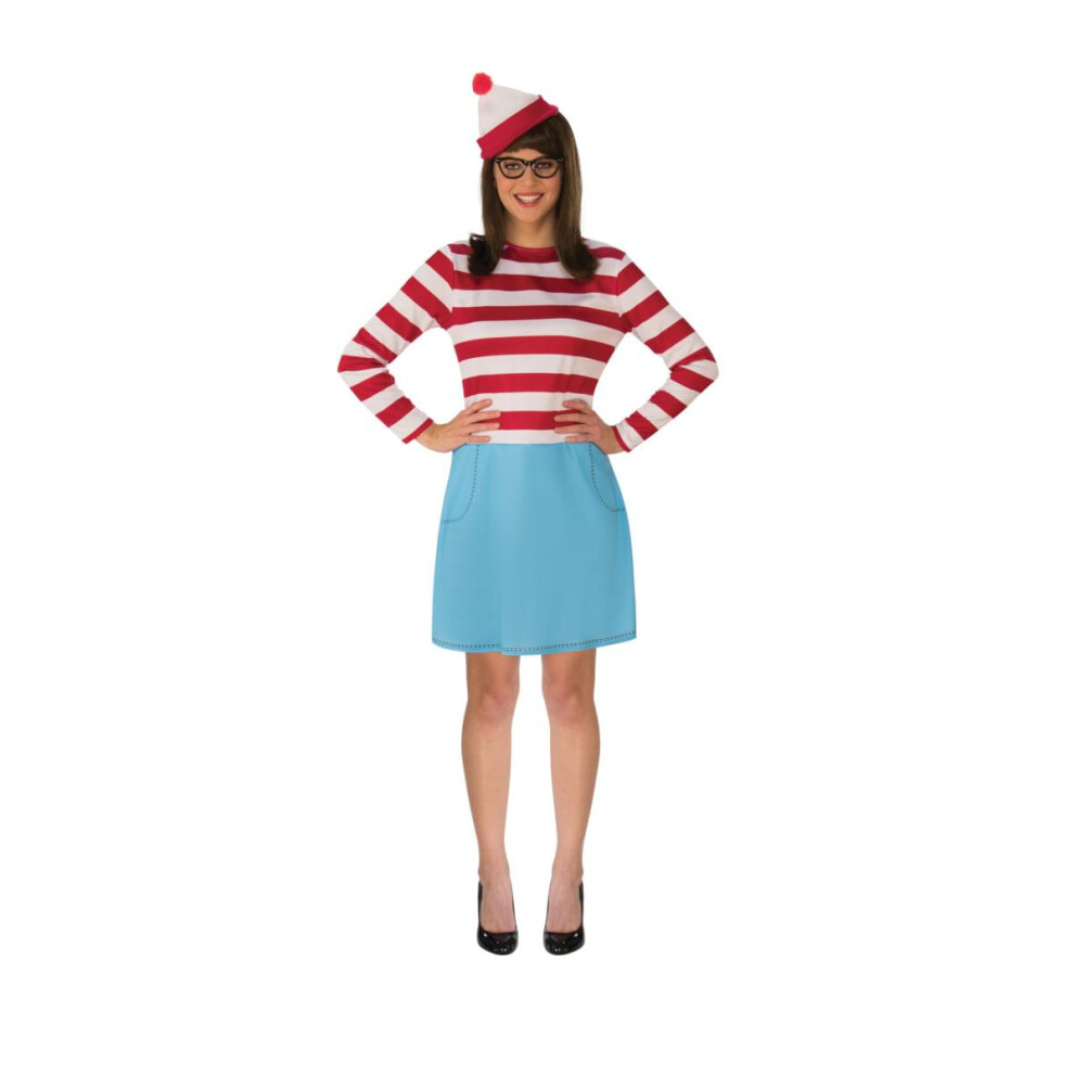 Where's Waldo Wenda Adult Costume Small