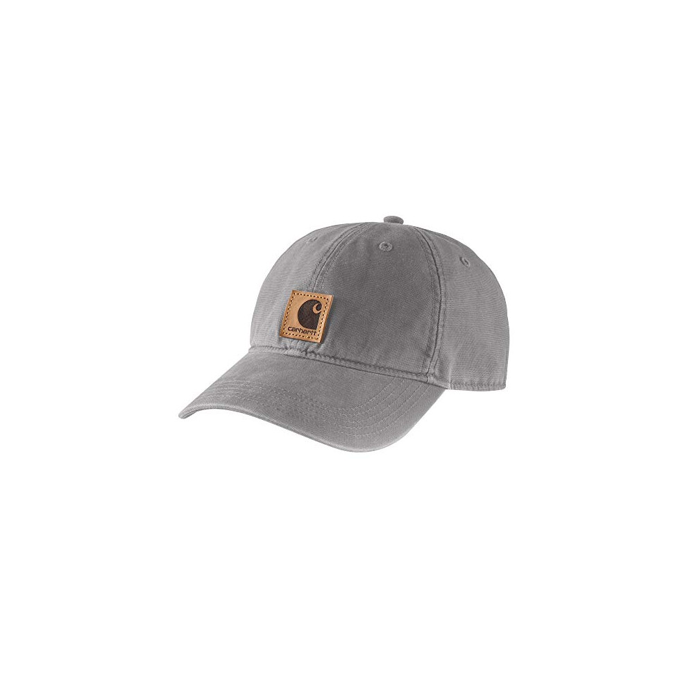 Carhartt Men's Canvas Cap  Asphalt  OFA