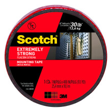 MOUNTING TAPE BLK 400X1"""""""" (Pack of 1)
