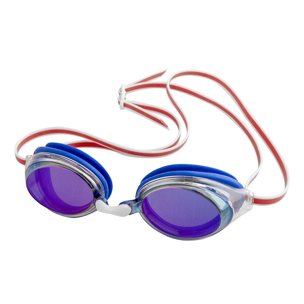 FINIS Ripple Swim Goggle Blue Mirror/Red