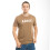 Oceanside Applique T's Army A Brown L 2