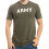 Oceanside Applique T's Army Olive XL 1