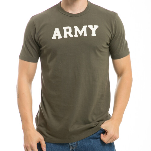 Oceanside Applique T's Army Olive XL