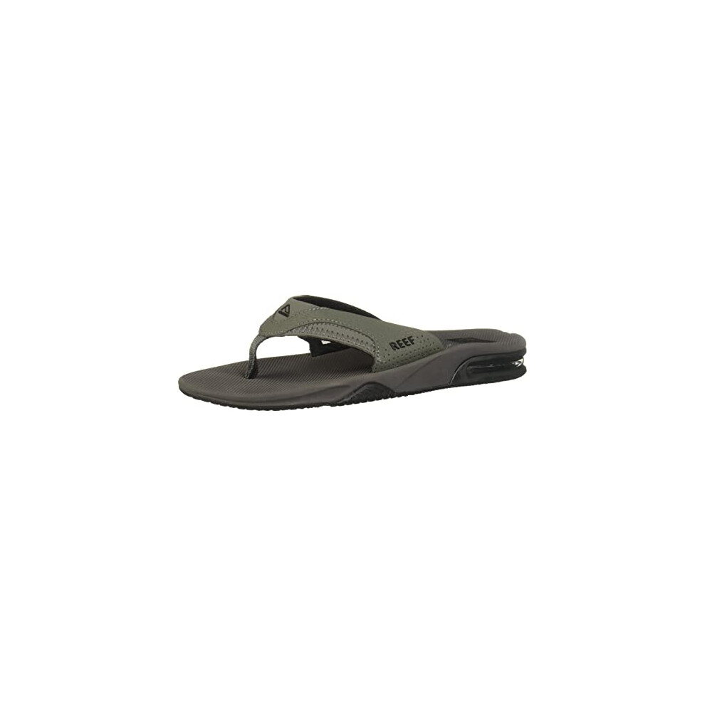 Reef Mens Sandals  Fanning  greyBlack  5