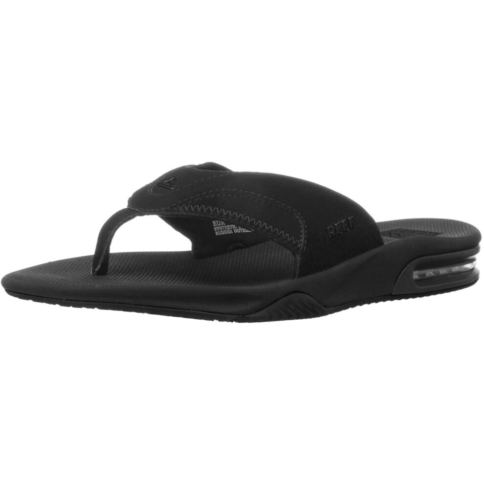 Reef Mens Sandals  Fanning  All Black  7