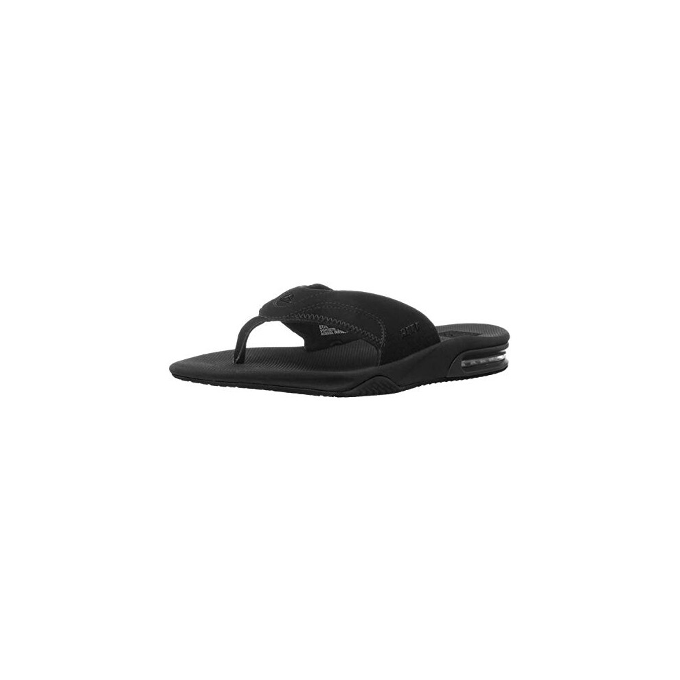 Reef Mens Sandals  Fanning  All Black  9