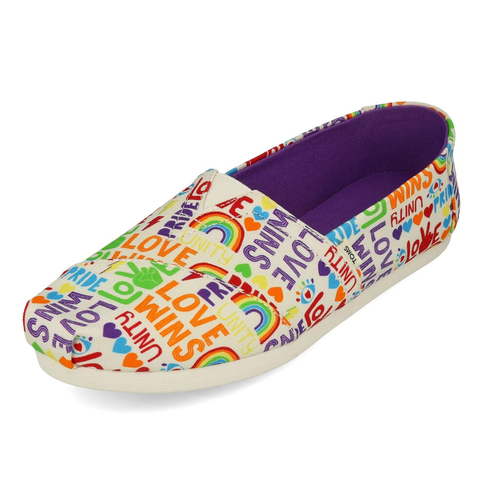 TOMS Women's  Alpargata Slip-On Mult 5 M