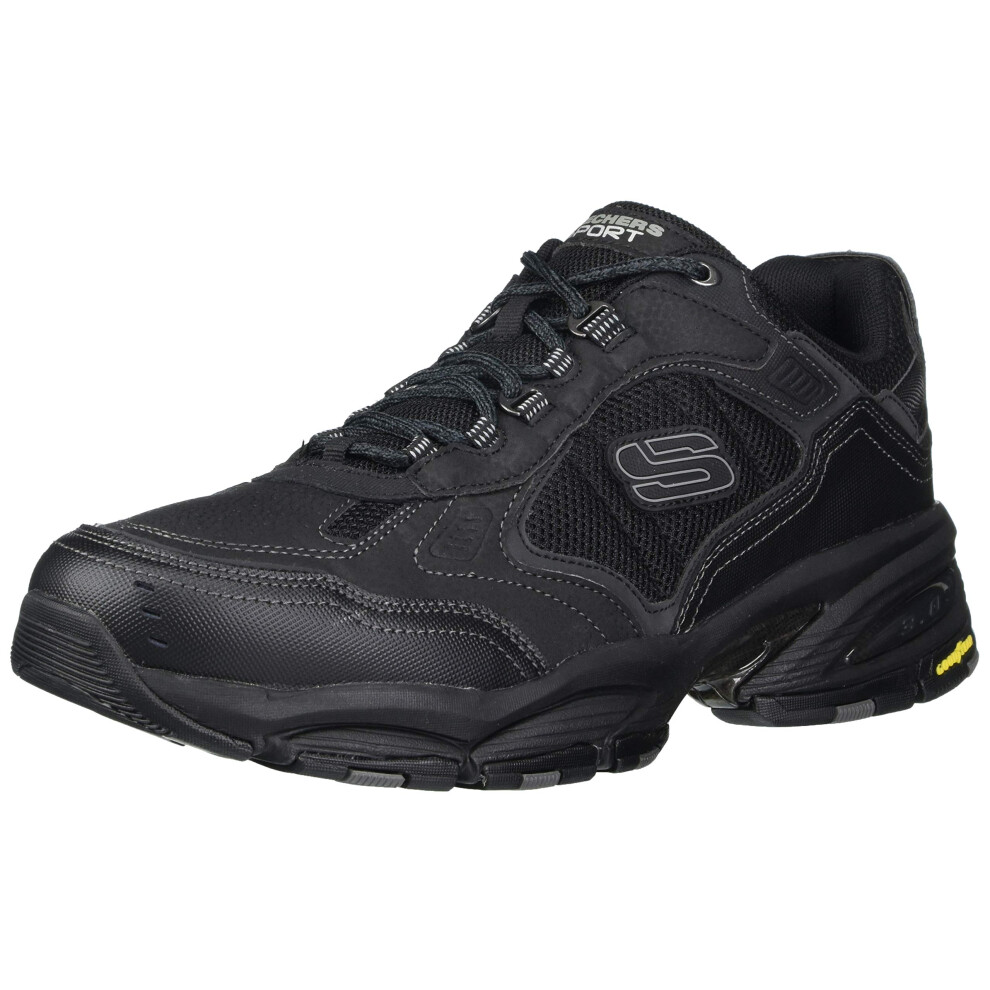 Skechers Mens Low-Top Trainers  Black  13