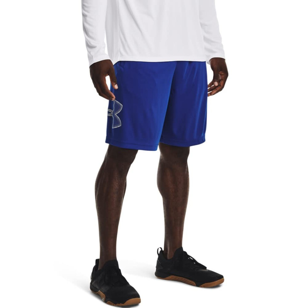 UA Tech graphic Shorts - Royal - 2X-Large