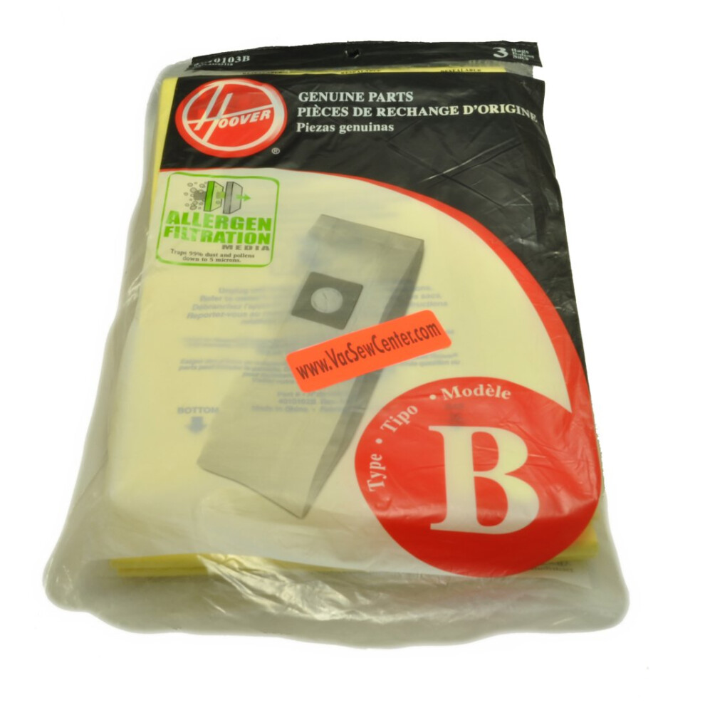 Hoover Upright Vacuum Cleaner Type B Bags